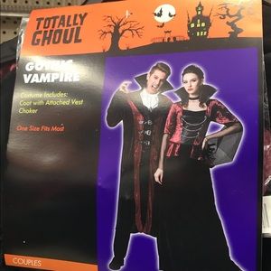 Vampire couple costumes